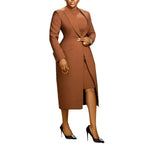 Two-Piece Knit Dress Suit