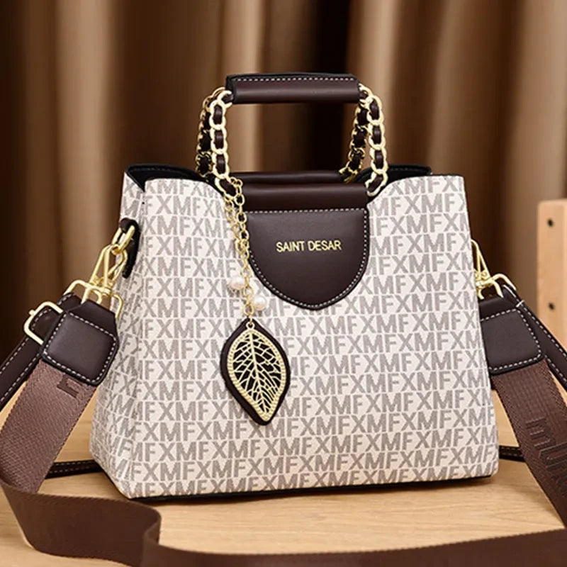 Designer PU Leather Shoulder Bag