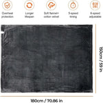 Soft Electric Heated Throw Blanket