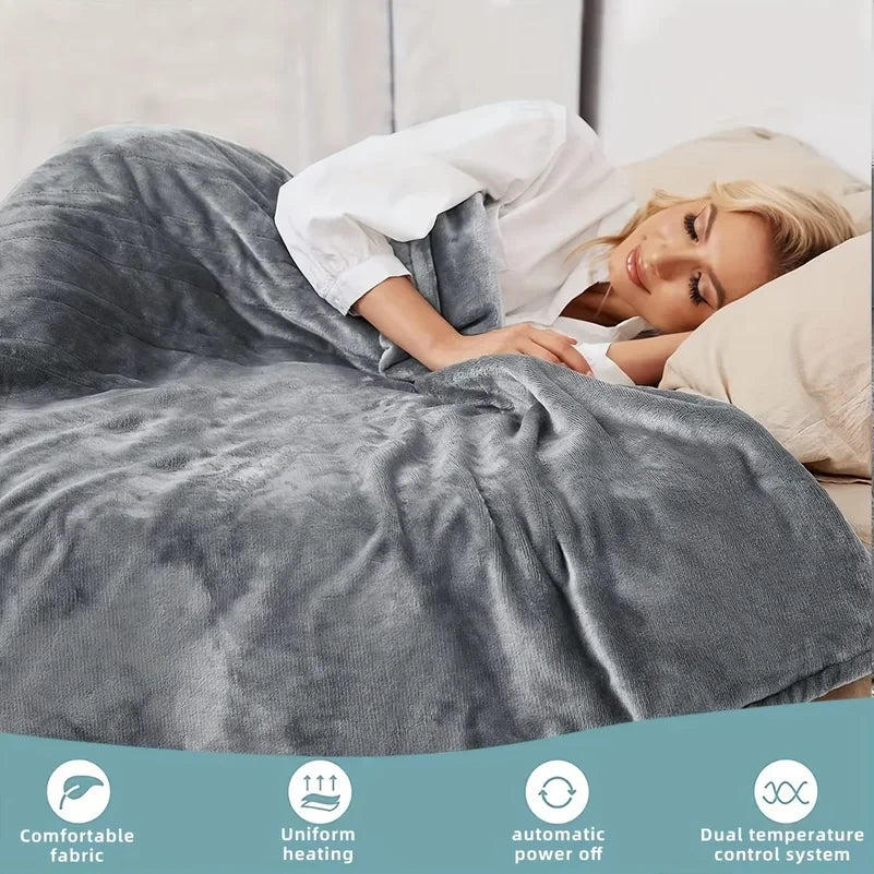 Soft Electric Heated Throw Blanket