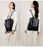Soft Nylon Casual College Backpack