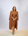 Two-Piece Knit Dress Suit