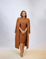 Two-Piece Knit Dress Suit