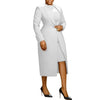 Two-Piece Knit Dress Suit
