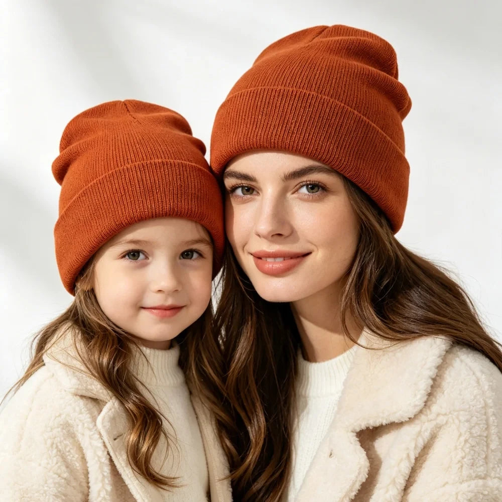 Ribbed Knit Winter Beanie