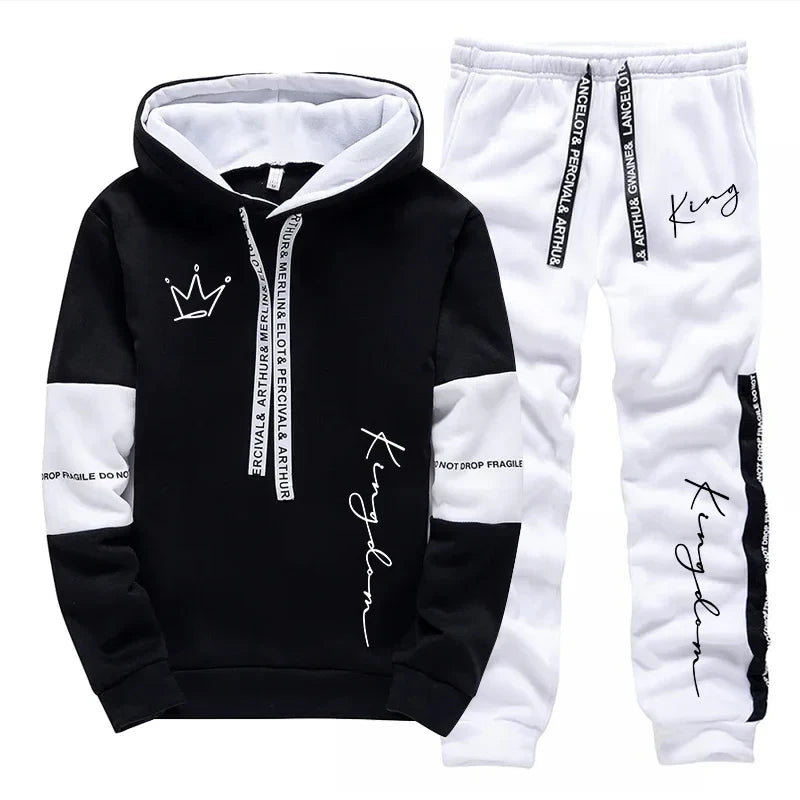 King Print Men Tracksuit