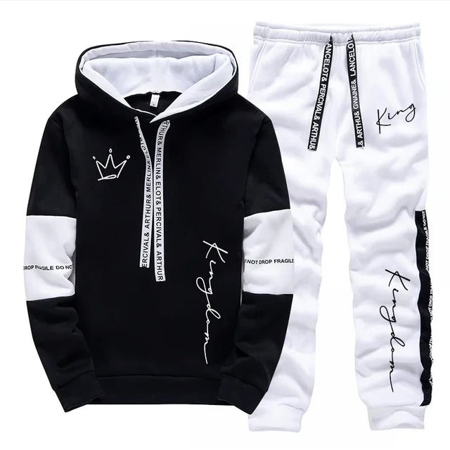 King Print Men Tracksuit