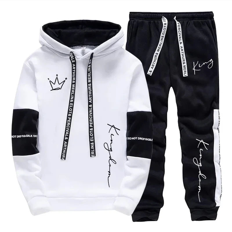 King Print Men Tracksuit