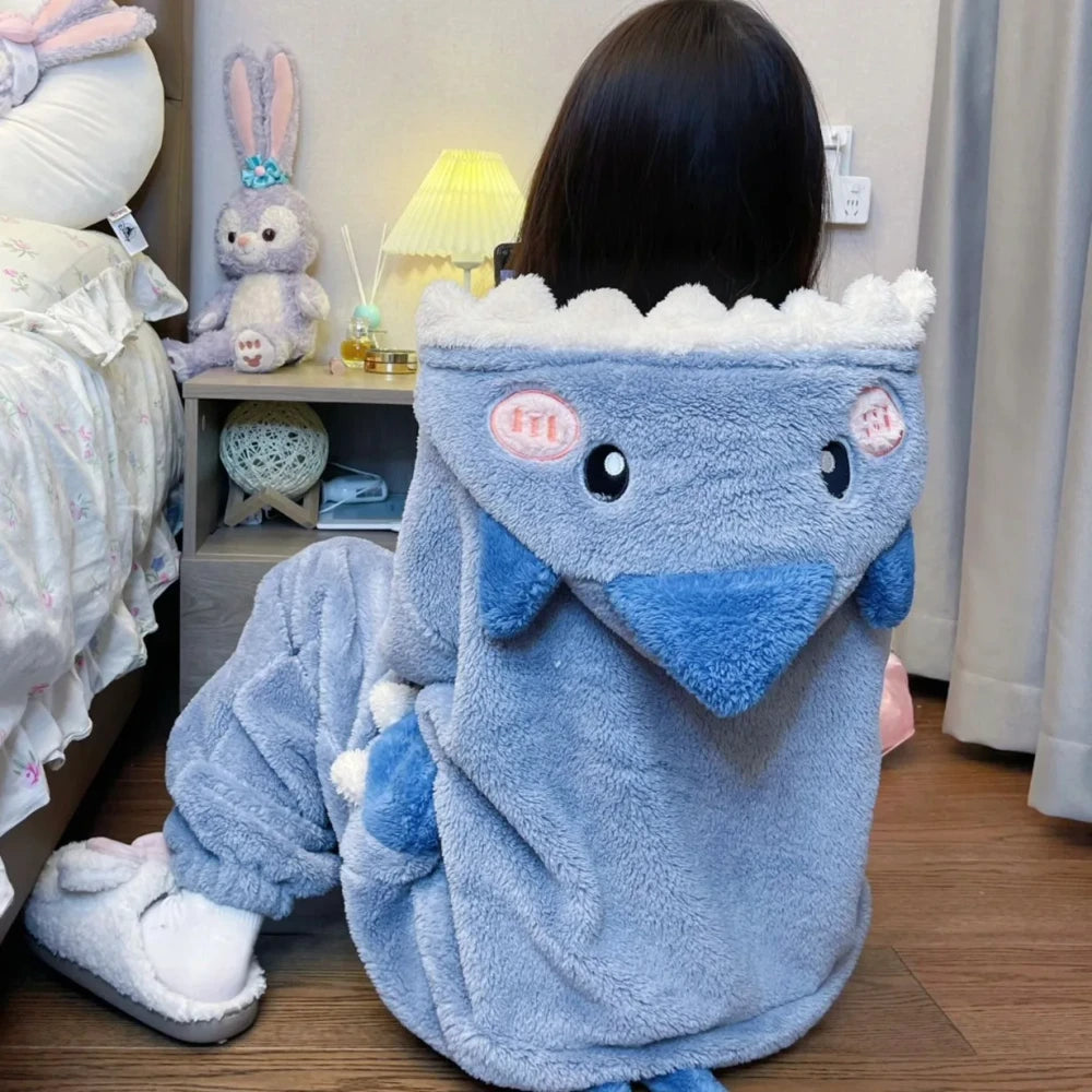 Cartoon Animal Winter Cosplay Jumpsuit