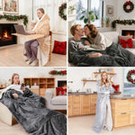 Heated Wearable Blanket Hoodie