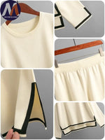 Cozy Knitted Two Piece Tracksuit