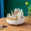 Transparent Rotating Makeup Organizer