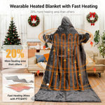 Heated Wearable Blanket Hoodie