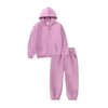 Fleece Hoodie Jogger Set