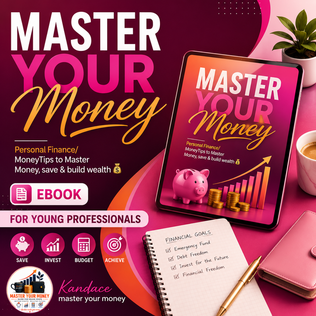 Master Your Money for Young Professionals: Guide to Save & Build wealth.