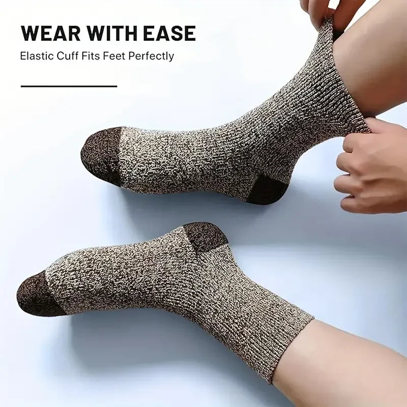 Thick Merino Wool Winter Hiking Socks
