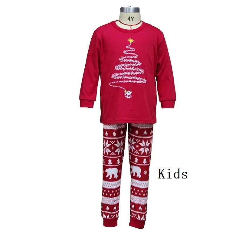 Family Matching Christmas Pajama Set