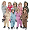 Fleece Hoodie Jogger Set