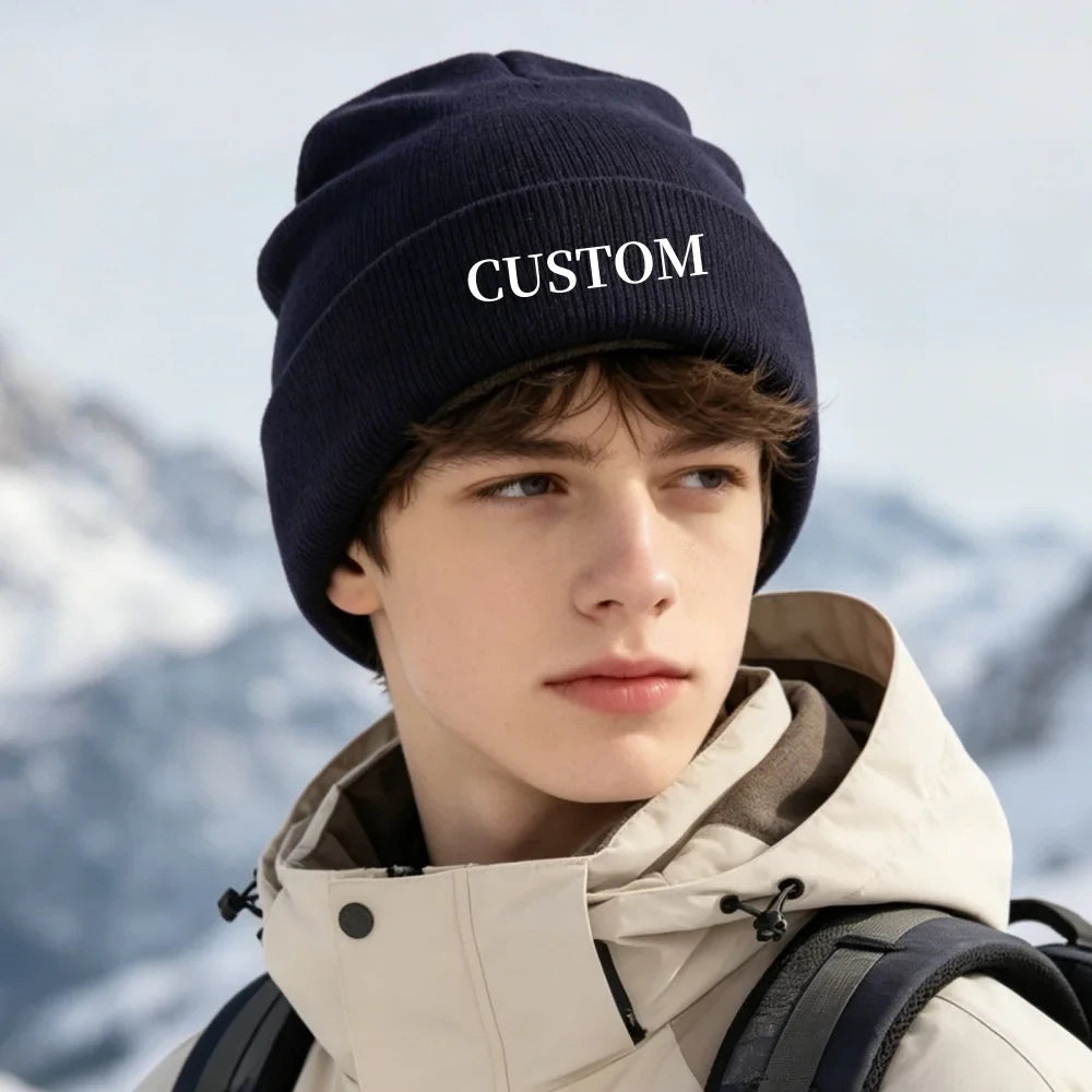 Ribbed Knit Winter Beanie