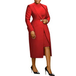 Two-Piece Knit Dress Suit