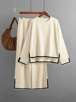 Cozy Knitted Two Piece Tracksuit