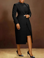 Two-Piece Knit Dress Suit