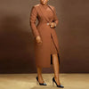 Two-Piece Knit Dress Suit