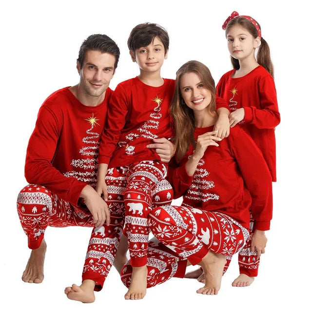 Family Matching Christmas Pajama Set