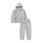 Fleece Hoodie Jogger Set